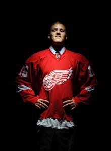 Detroit Red Wings first pick (21st overall) in 2010, Riley Sheahan - St. Catharines Falcons