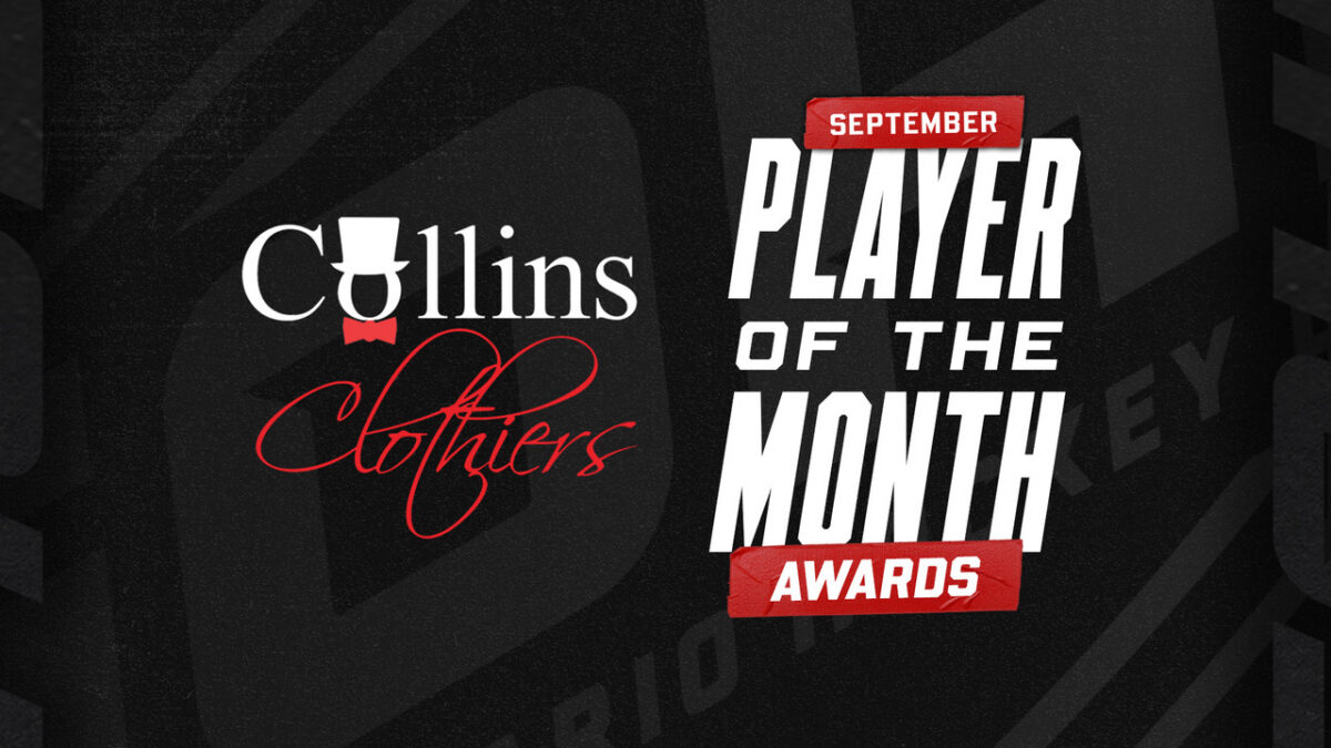 Collins Clothiers Players of the Month | September 2026