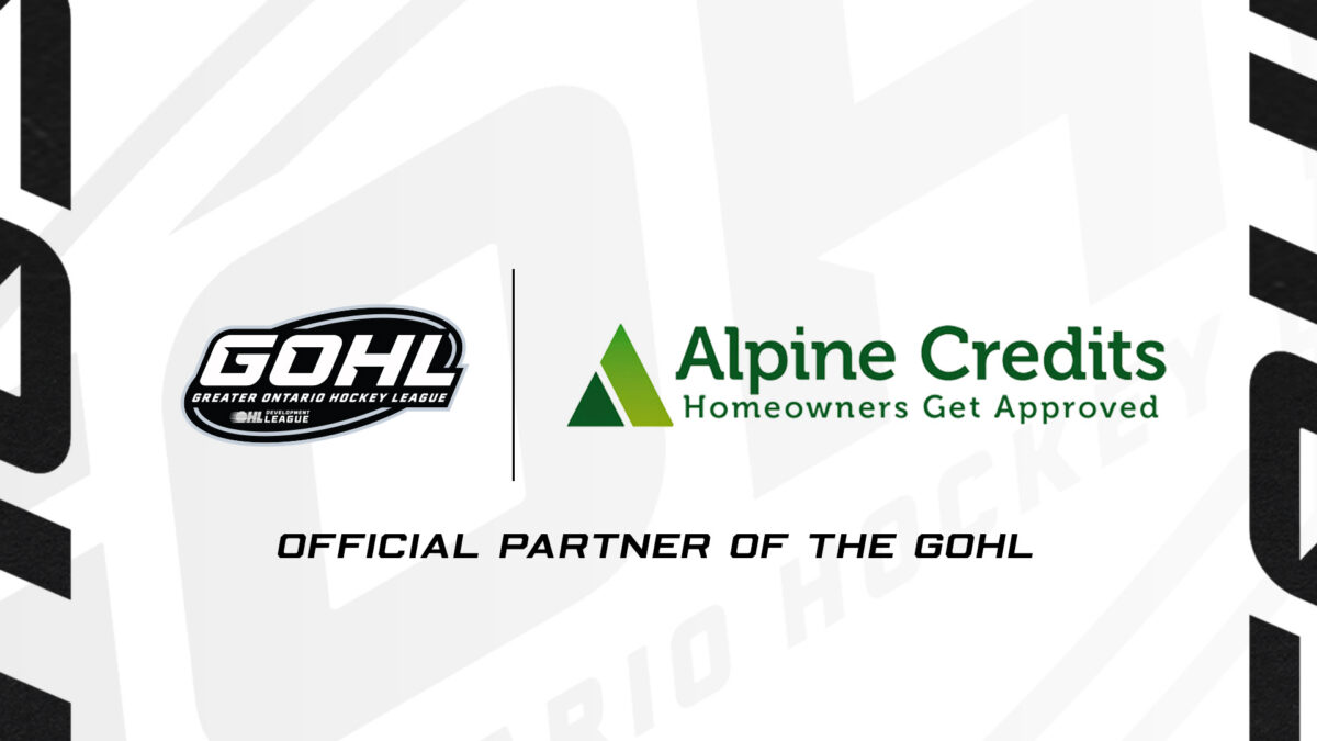 Alpine Credits Named Official Partner of the GOHL